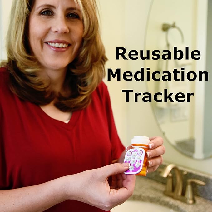 Pill Popper - Memory Aid Medication Dose Tracker (6 Pack)