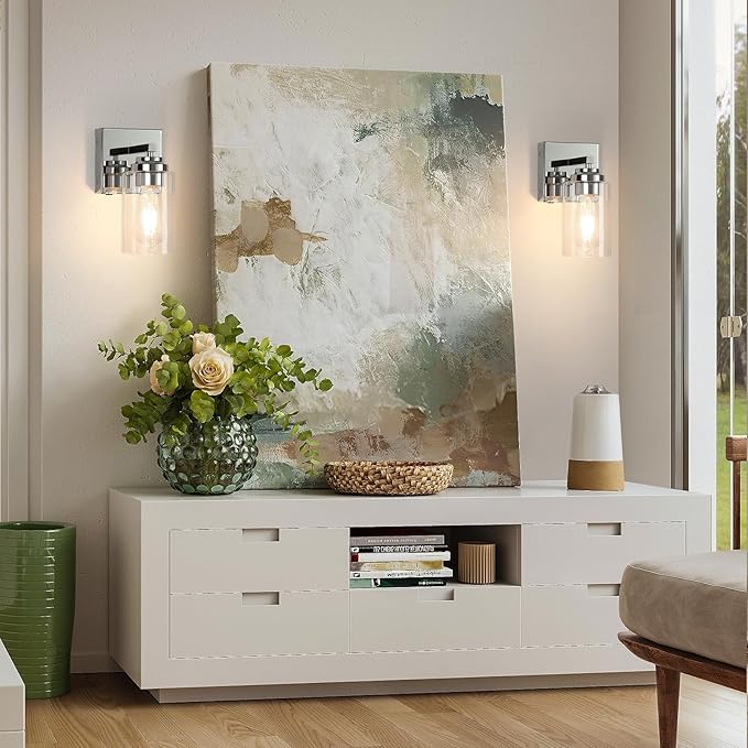 Wall Sconce,Battery Operated Wall Sconce Dimmable Battery Operated 15000mAh Endurance 200 Hours Fast Charging,Wall Sconces for Bedroom Living Room Bathroom Hallway Farmhouse