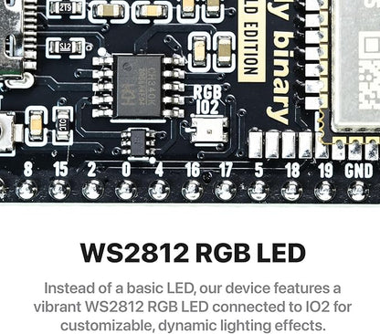 3-Pack ESP32 Gold Edition Kit WiFi Bluetooth Dual-Core MCU with Breakout Boards (Screw/Non-Screw Expansion Board) Tutorials -Type-C ESP32 Prototyping Kit Compatible with Arduino IDE