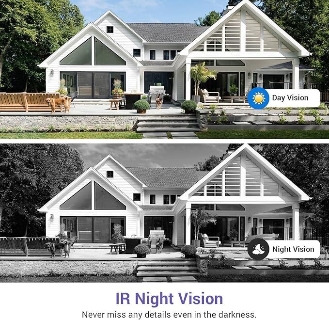 1080P Smart Video Doorbell Camera with Motion Detection, Night Vision, Cloud Storage, Two-Way Talk, Battery Powered, Home or Business Security, 2.4GHz Wi-Fi(Excluding Receiver)