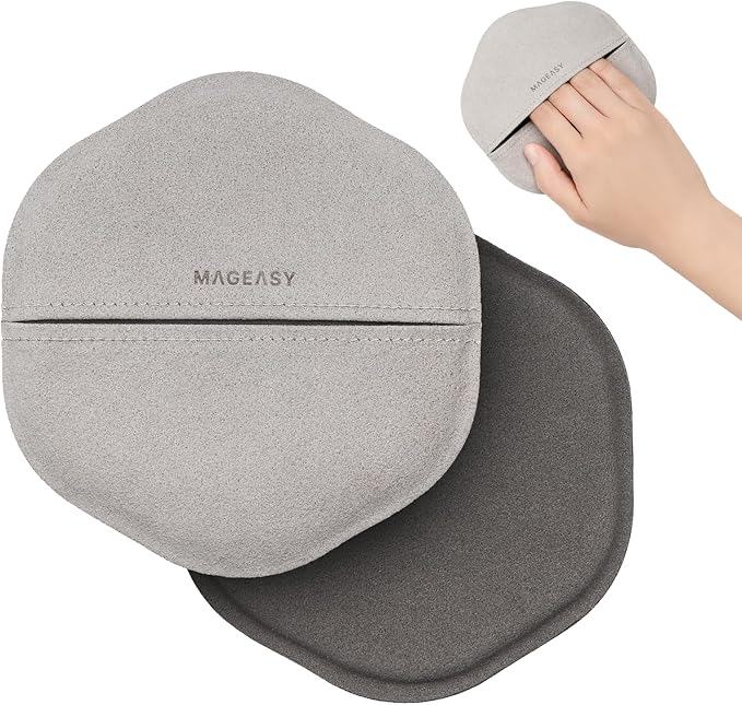 MAGEASY Microfiber Cleaning Cloth for Electronics, iPhone iPad MacBook, Car Screen Cleaner, Keyboards, Eye Glasses, Camera Lens Wipes - No Lint & Streak Free Thick Polishing Cloth Reusable