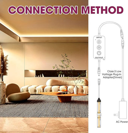 EMITEVER RF Remote Dimmer for Single Color LED Strip Lights,14-Key Wireless Remote and Controller,Work with DC 5-24V LED Products,Timer Function