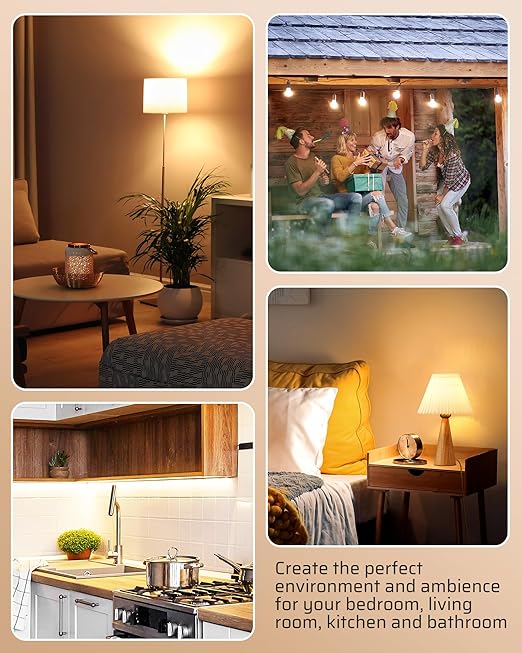 DEWENWILS 2 Pack Touch Dimmer Switch, Plug and Play Lamp Touch Control Pad, Touch Lamp Switch, Full Range Dimmer, Dimmable LED/CFL Lights, Incandescent Bulbs, Extension Cord Dimmer, ETL Listed, Black