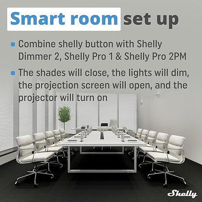 Shelly Pro 2PM | Wi-Fi & LAN 2-Channel Smart Relay with Power Metering | Home Automation | Compatible with Alexa & Google Home | iOS Android App | Remote Appliances Control & Monitoring