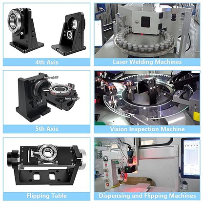 Hollow Rotary Platform Positioner Actuator High Accuracy 360 Degree Electric Indexing Table Rotating Table for NEMA34 Stepper Motor / 80mm Servo Motor Replace DD Motor Cam Indexer