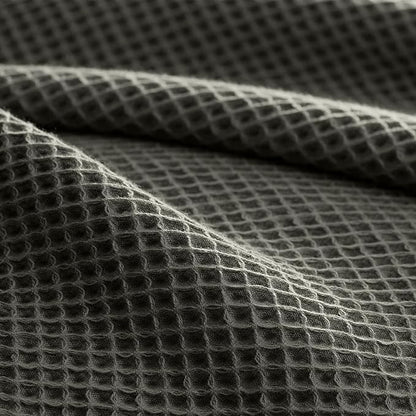 BOLL & BRANCH Waffle Bed Blanket - King/Cal King, Juniper - Luxury 100% Organic Cotton - Soft, Lightweight and Breathable - Textured Waffle Weave