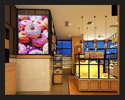 P6 Outdoor Full Color 40'' x 40'' Scrolling LED Display Digital Signage For HD images and HD Video led Sign Electronic Message Board With High Brightness For Store Advertising