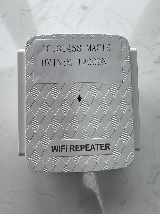 WiFi Extender Signal Booster, Internet Wireless Repeater for Home Coverage up to 10000sq.ft and 35 Devices, 1200Mbps WiFi Booster with Ethernet Port, Dual Band 2.4G/5G, 4 Antennas