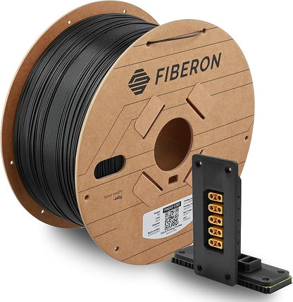 Polymaker Fiberon PA612-ESD 3D Printer Filament 1.75mm 3kg, ESD-Safe Carbon Fiber Nylon, Heat Resistant to 150°C, Chemical Resistant, Industrial Grade Strength, PCB Fixtures, Electronics Housings