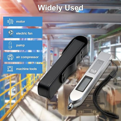 Pen Type Vibration Tester Meter Digital Vibration Testing Equipment Vibrometer TV2000 (Aluminum Alloy)