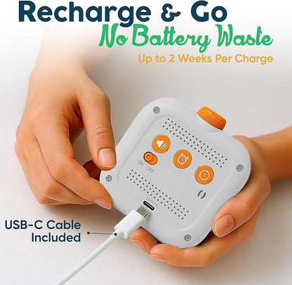 Digital Visual Timer for Kids - Rechargeable 99 Min Timer - Focus & Smoother Routines - Visual Timer for Classroom, ADHD Autism Toddler Support - Daily Use at Home, Therapy or School