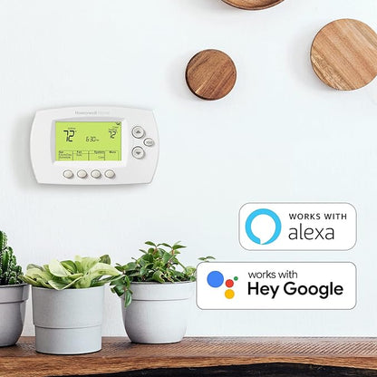 Honeywell Home RTH6580WF Wi-Fi 7-Day Programmable Thermostat, White (Pack of 2)