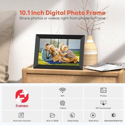Frameo Digital Photo Frames WiFi 3 Pack