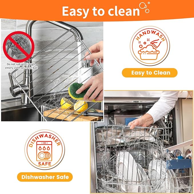 Wire Rack for Ninja DCT451 12 in 1 Smart Double Oven, 13''×12.4'' Stainless Steel Toaster Oven Replacement Parts Accessories Dehydrator Grill Rack for DCT601 DCT651 DCT401 DCT402BK Double Oven