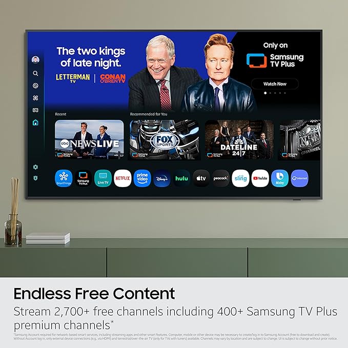 Samsung 75-Inch Class The Frame Pro LS03FW 4K Neo QLED Mini LED Smart TV (2025 Model) Slim Fit Wall Mount, Modern Frame Design, Wireless One Connect, NQ4 AI Gen3 Processor, Art Mode, Alexa Built-in