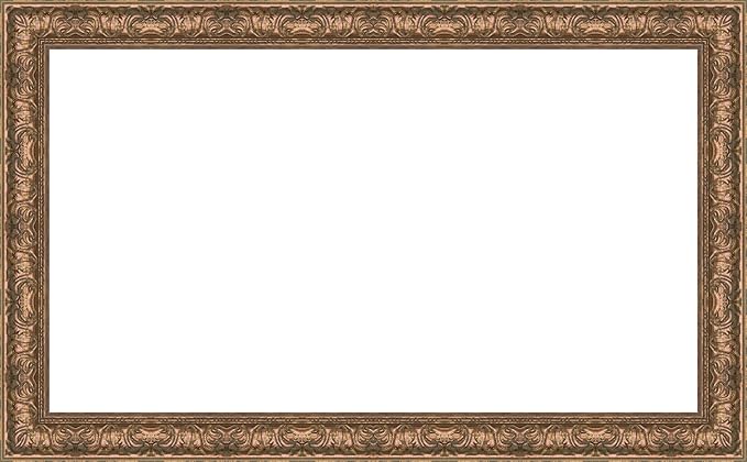Tuscan Copper 50" Premiere Deco TV Frame - Compatible ONLY with Samsung The Frame TVs (Fits 2021-2025, LS03A, LS03B, LS03C, LS03D, LS03FA)