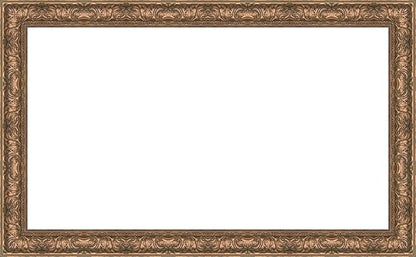 Tuscan Copper 75" Premiere Deco TV Frame - Compatible ONLY with Samsung The Frame TV and Pro TVs (Fits 2021-2025, LS03A, LS03B,LS03C,LS03D,LS03FA,LS03FW)