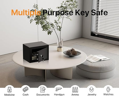 FORFEND Smart Home Safe | WiFi Safebox App Lock/Alarm | Voice Command, Kidnap Alarm, Tamper Detect, Frozen Mode, Sub Account| Digital Safes Anti Theft
