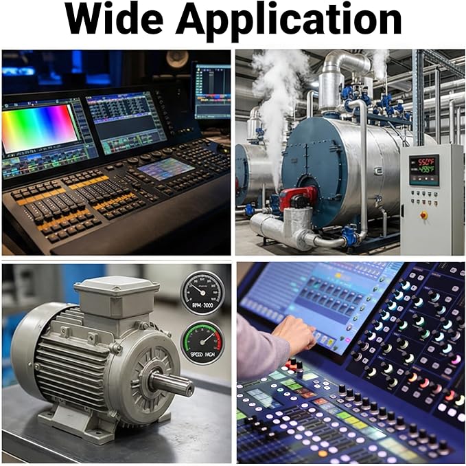 SCR Voltage Regulator 10000W High Power Motor Speed Controller Dimmer Thermostat Governing AC Adjustable Electronic Thyristor Module for Industrial Equipment