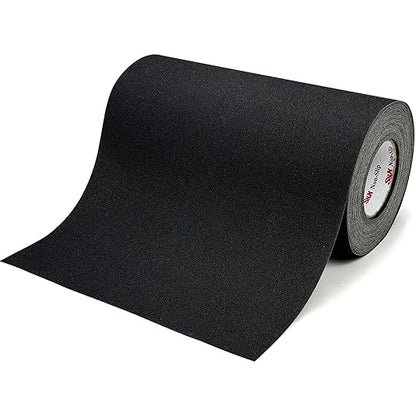 S&X 12 Inch x 60 Ft Grip Tape, High Traction Anti Slip Tape for Stairs, Non Skid Roll Outdoor Stair Tread Non-Slip Waterproof, Weather Resistant, Black