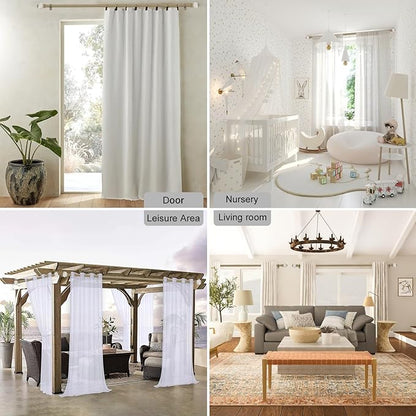 Curtain Rods for Windows 16 to 144 Inches Adjustable Length 1 Inch Diameter Window Curtain Rod with Wood Grain Leaf Pattern Finials,for Heavy Duty Curtains Rods