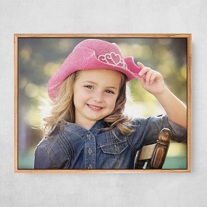 P&L ART. Personalized Custom Canvas Prints: Photo On Canvas Transform Your Photos into Stunning Framed Wall Art Digitally Printed Photo To Canvas Ideal for Home Decor Gifts Keepsakes Beige 8X10
