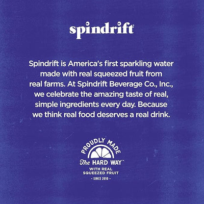 Spindrift Mocktail Variety Pack Can 12 Ounce (Pack of 24)