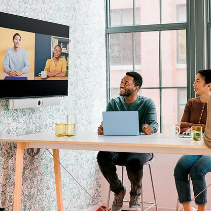 Owl Bar Video Conferencing Device — 4K Video Conferencing Bar with Active Speaker Focus (Add a Meeting Owl 3 or Pro for 360-Degree Coverage and Automatic Camera Switching)