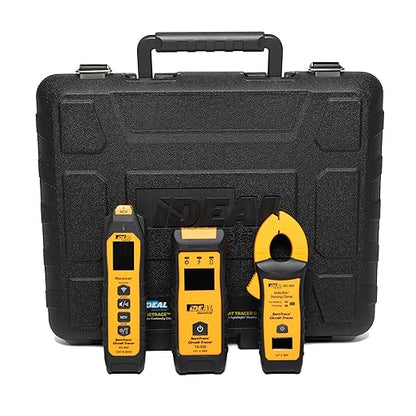 Ideal Electrical SureTrace Pro Circuit Tracer (61-950) 0-600 Volts AC/DC with Built-in Continuity Test, Amperage and Voltage Measurement, and Receptacle Testing — Find Breakers, Faults, and More