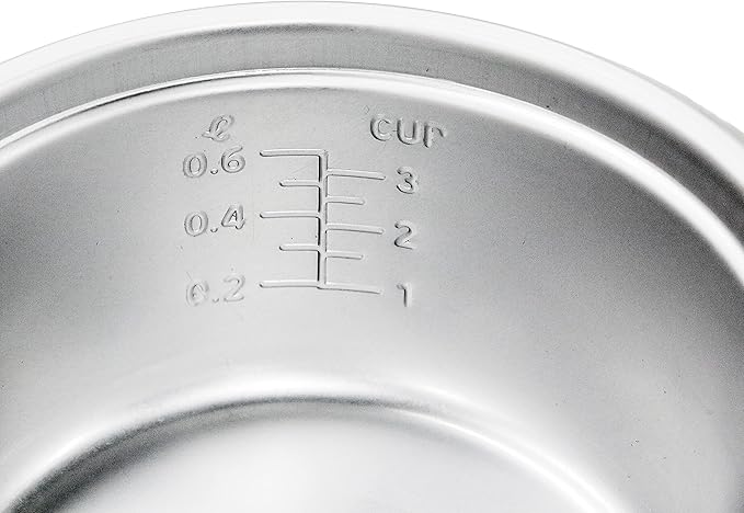 Elite Gourmet ERC-003X Electric Rice Cooker with Automatic Keep Warm Makes Soups, Stews, Grains, Hot Cereals, 6 Cups Cooked (3 Cups Uncooked), White