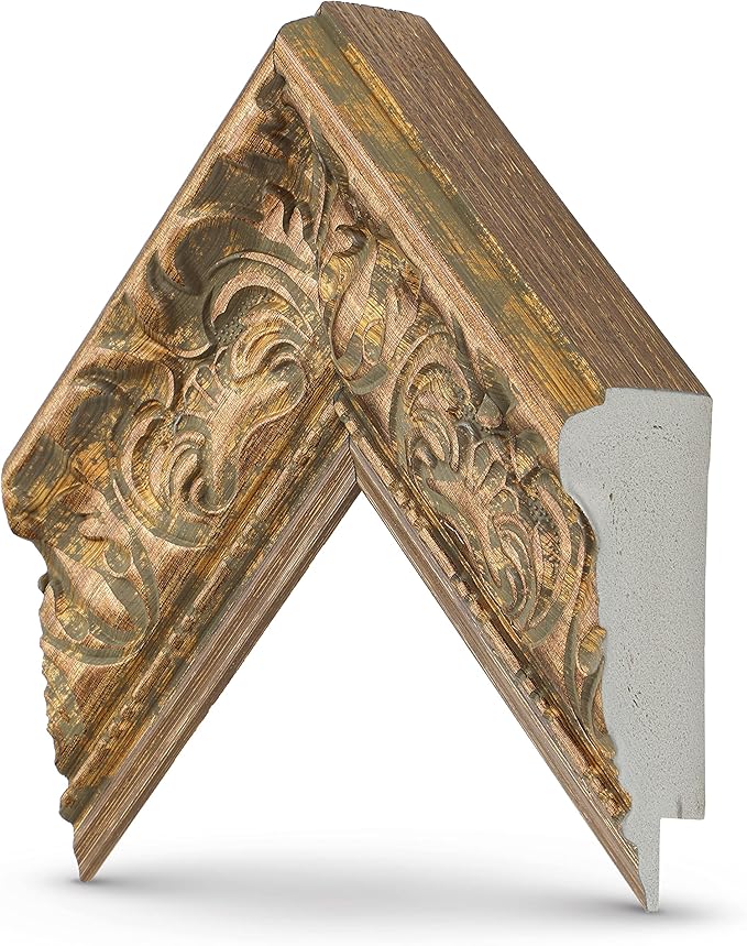 Tuscan Copper 85" Premiere Deco TV Frame - Compatible ONLY with Samsung The Frame TV and Pro TVs (Fits 2021-2025, LS03A, LS03B,LS03C,LS03D,LS03FA,LS03FW)