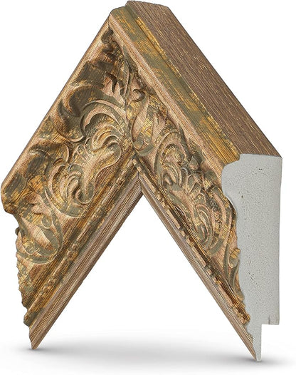 Tuscan Copper 65" Premiere Deco TV Frame - Compatible ONLY with Samsung The Frame TV and Pro TVs (Fits 2021-2025, LS03A, LS03B,LS03C,LS03D,LS03FA,LS03FW)