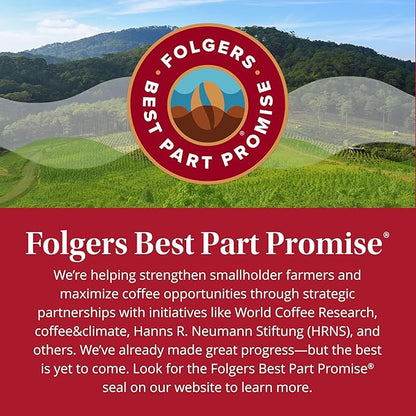 Folgers Breakfast Blend Mild Roast Coffee, 72 Keurig K-Cup Pods