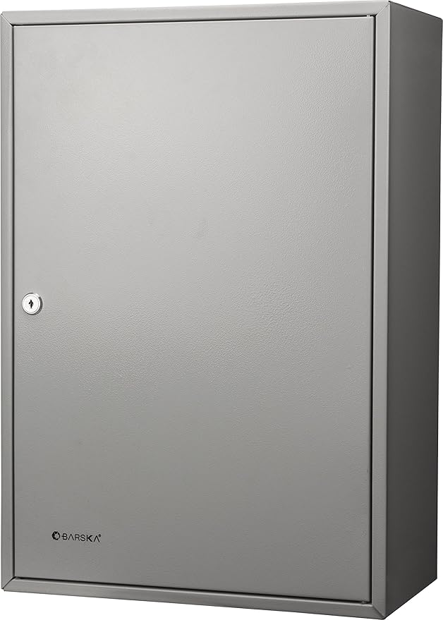 BARSKA Large Key Cabinet with Key Lock (300 Position Key Cabinet)