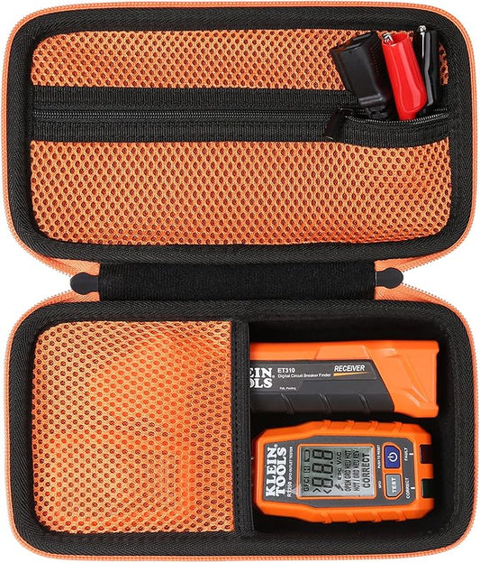Aenllosi for Klein Tools ET310 AC Circuit Breaker Finder & 80016 Circuit Breaker Finder Tool Kit & 80041 Outlet Repair Tool Kit & RT250 GFCI Outlet Tester Hard Case (Case Only)