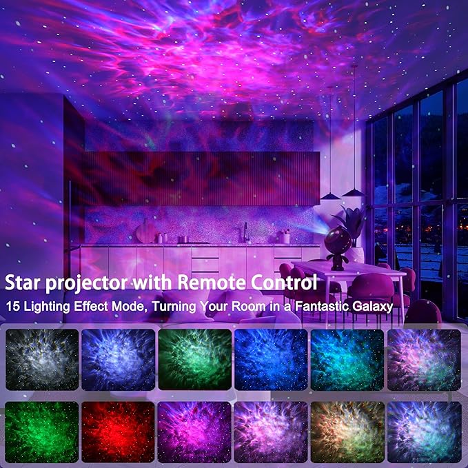 Star Projector, Astronaut Galaxy Projector, Starry Space Nebula Night Light Projector with Timer and Remote, Adults Kids Room Decor Aesthetic, Christmas Birthdays Gift