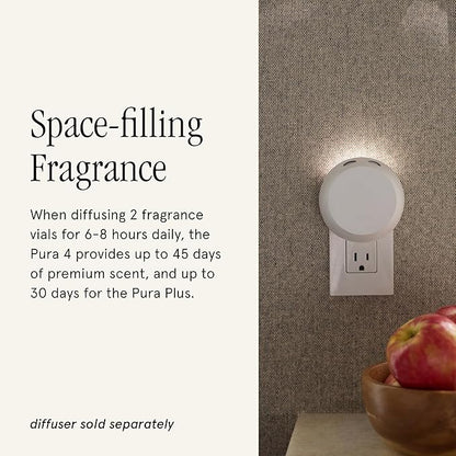 Pura Home Scent Refill - Smart Home Air Diffuser - Hours of Luxury Fragrance per Refill - Home Essential - Clean & Safe Diffuser Fragrance - 2 Pack, Simmer Pot
