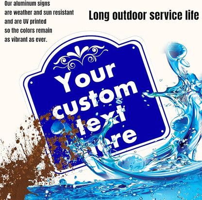 Customized Halloween Decorative Signs,Aluminum Weatherproof Metal Sign Multiple Sizes, Customize for Office, Business, Workplace, office, Home, Delivery Signs